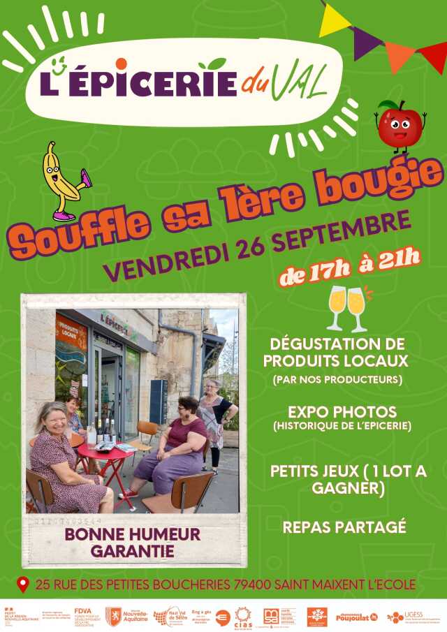 L'Epicerie du Val souffle sa 1ère bougie !