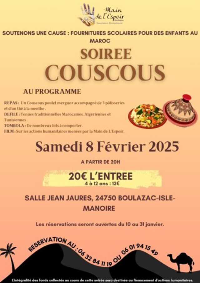 SOIREE COUSCOUS