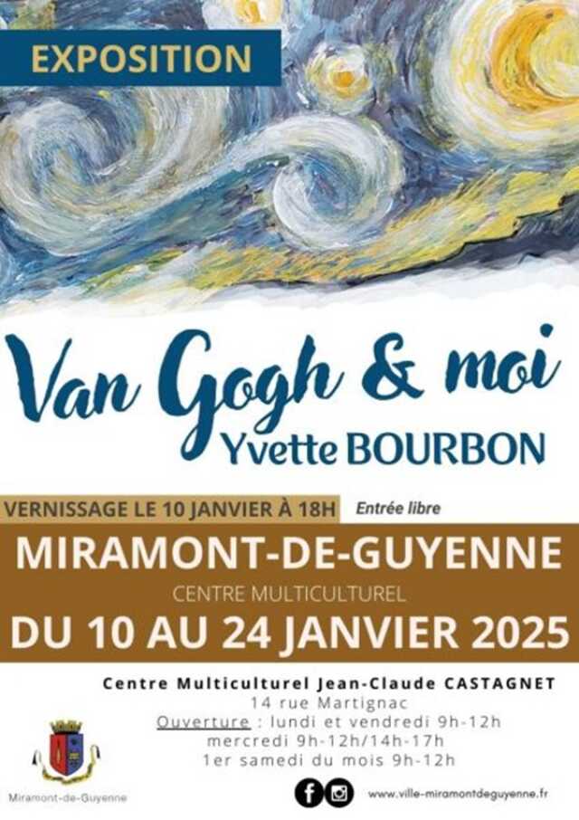 Vernissage de l'exposition de peinture - Yvette BOURBON