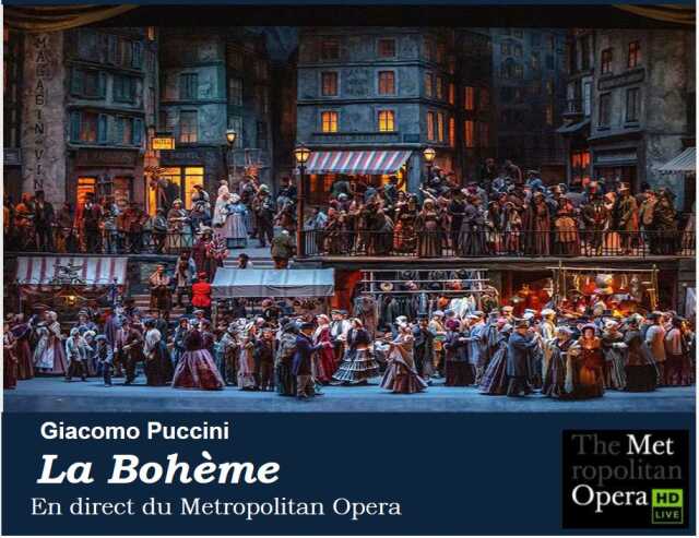 Metropolitan Opéra Live : La Bohème