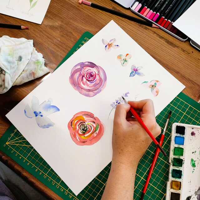 Atelier d'initiation à l'aquarelle