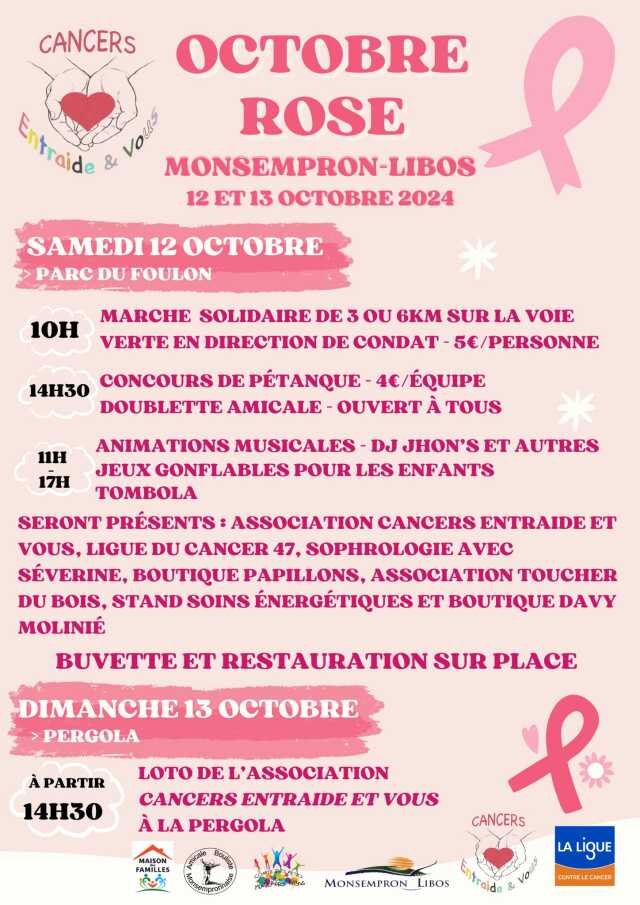 Octobre Rose - Monsempron-Libos Jour 1