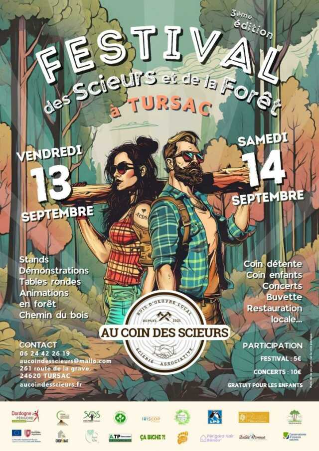 Festival des scieurs et de la forêt à Tursac