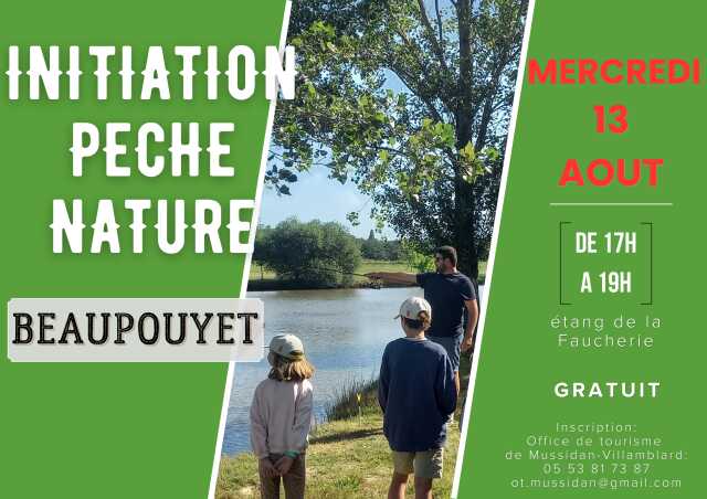 Initiation à la pêche nature
