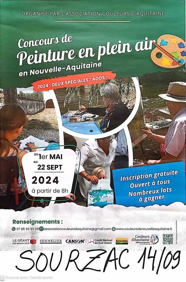 Concours de peinture en plein air