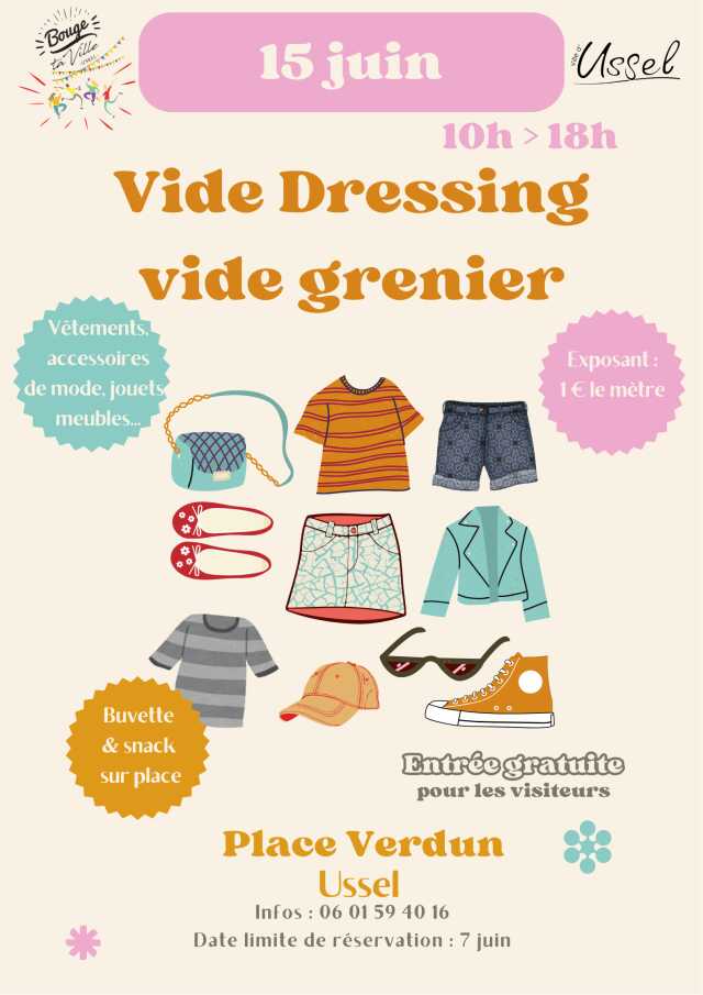 Vide-greniers, vide dressing