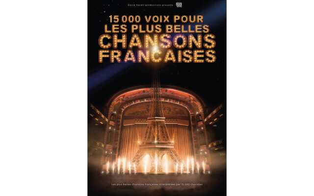 Concert: 15000 voix pour les plus belles chansons françaises