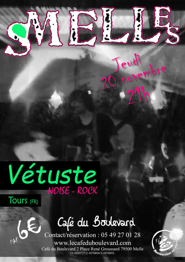 Concert MelleSmell's : VÉTUSTE