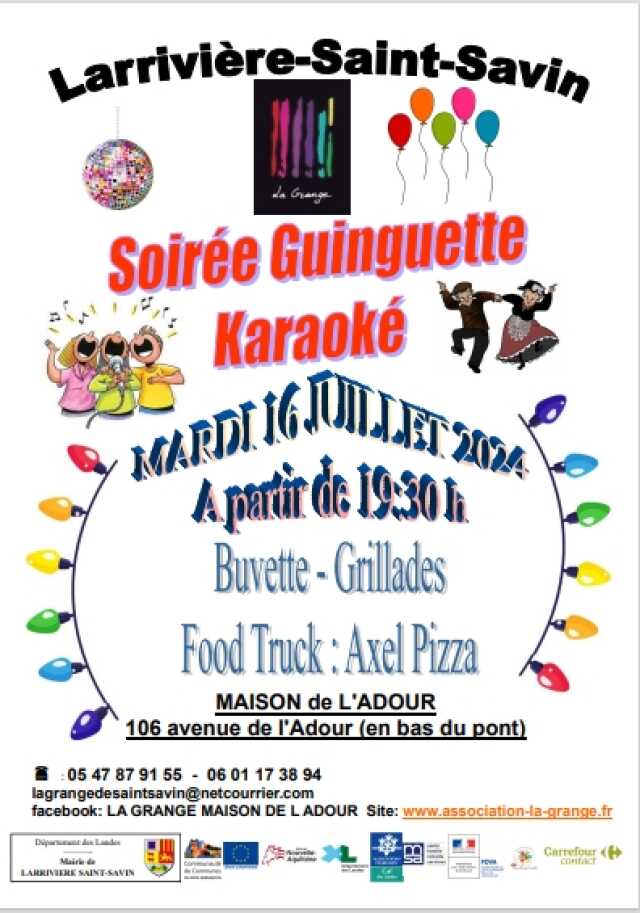 Guinguette & karaoké