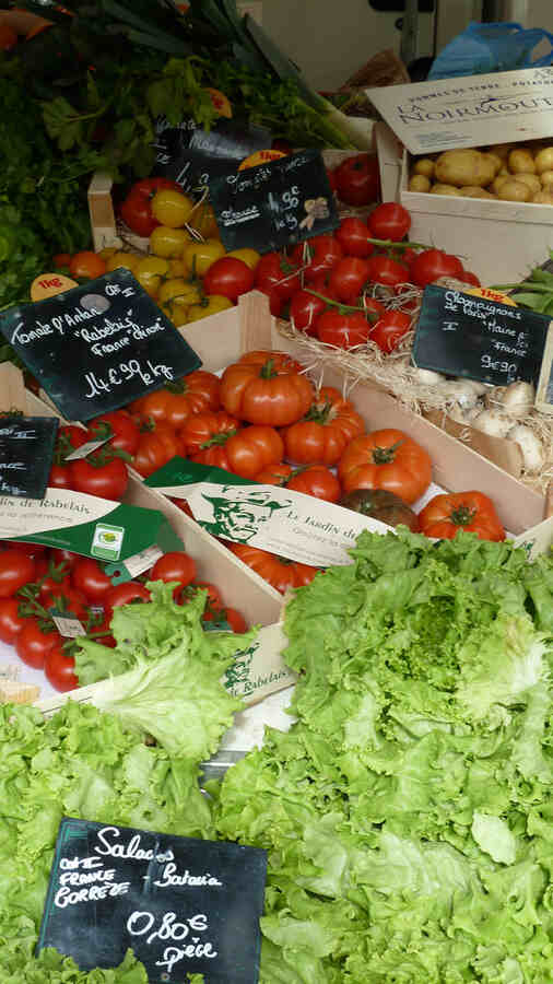 Marché à Corrèze