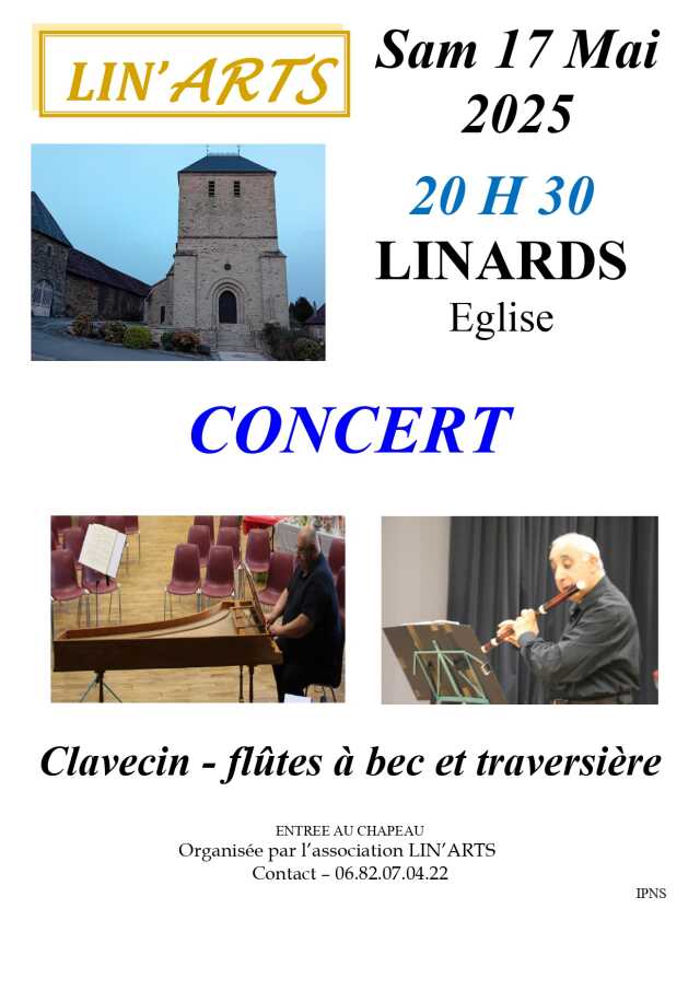 Concert clavecin et flûtes à bec et traversière