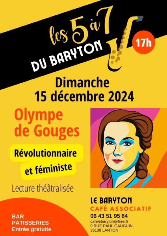 Café Le Baryton : Lecture théâtralisée