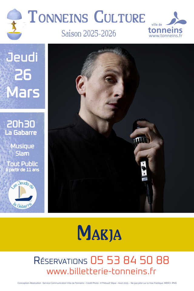 Les Jeudis de La Gabarre - Musique Slam -