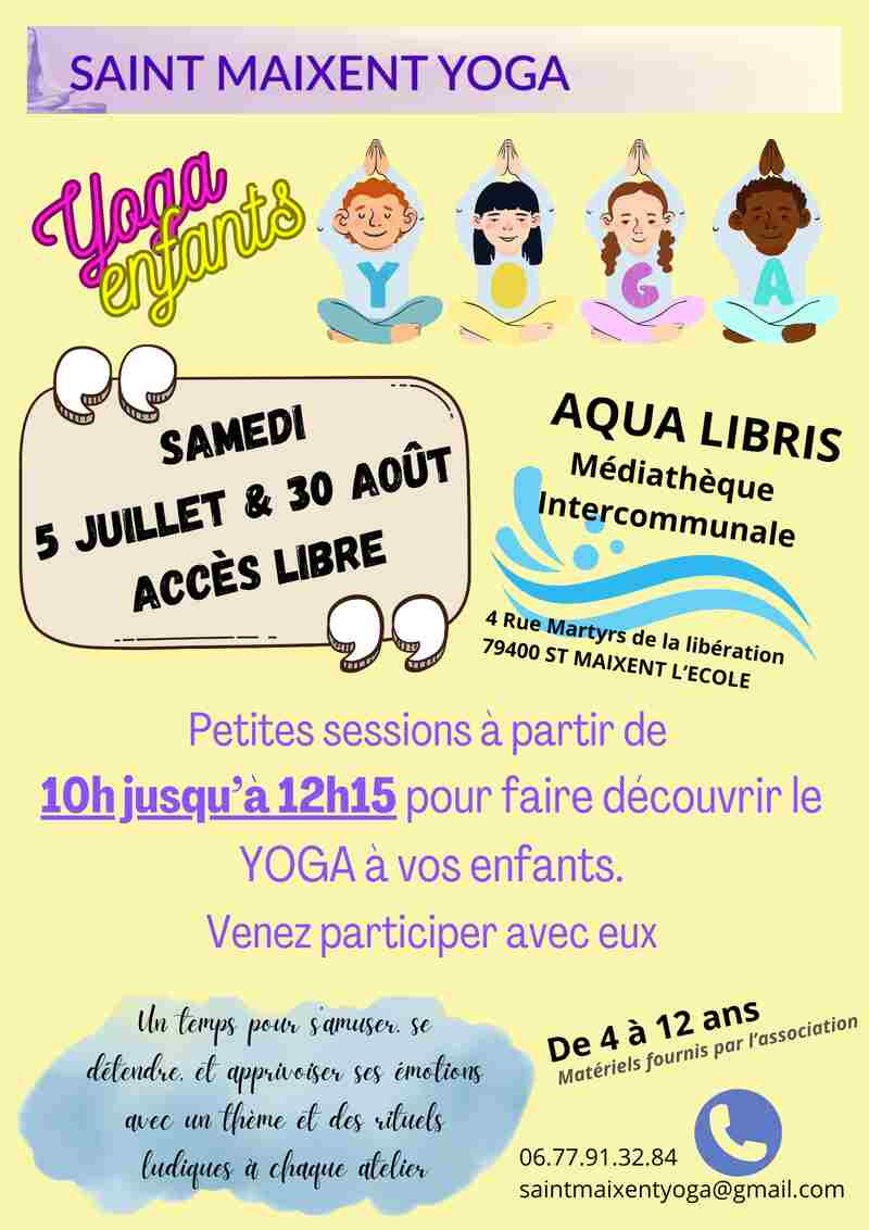 Découverte du Yoga Enfants