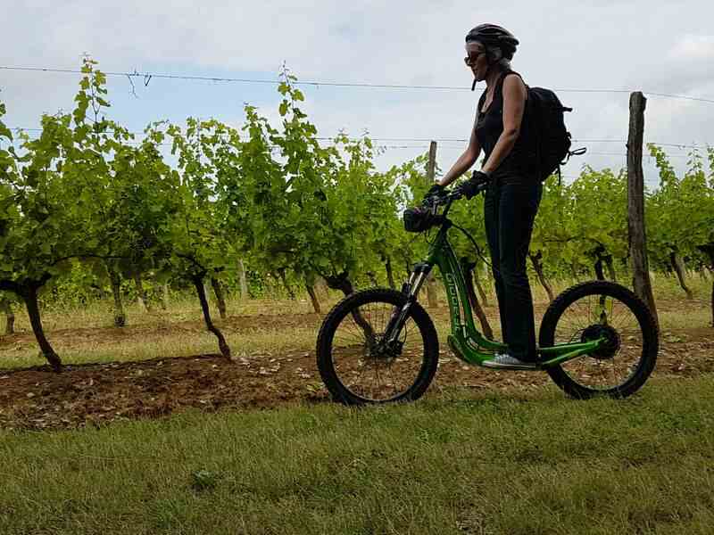 ÉTÉ ACTIF : trottinette électrique tout-terrain