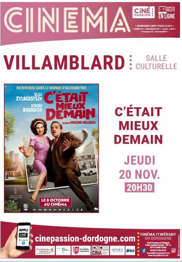 Projection film «C’était mieux demain»