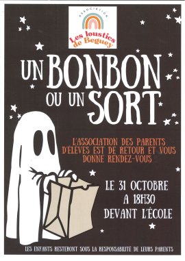 Chasse aux bonbons pour Halloween