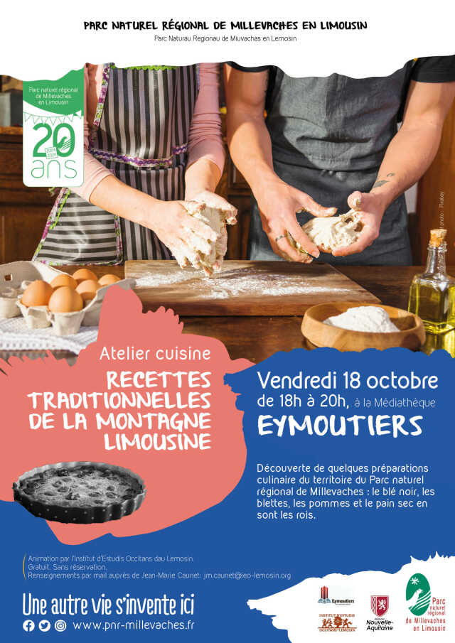 Atelier cuisine : recettes traditionnelles