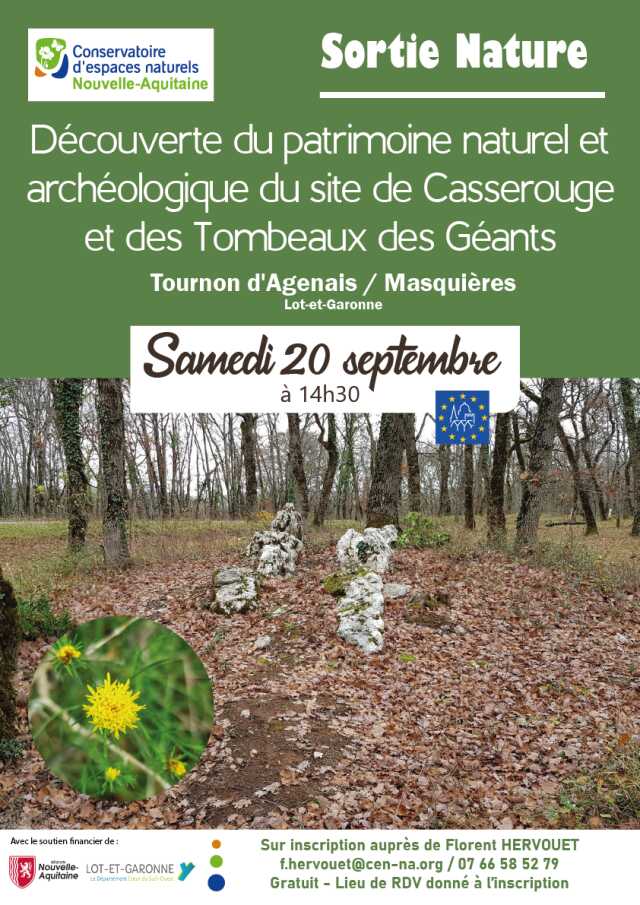 JEP 2025 - Site de Casserouge et Tombeaux des Géants