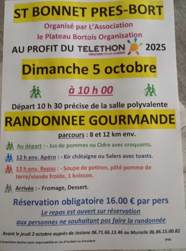 Randonnée Gourmande