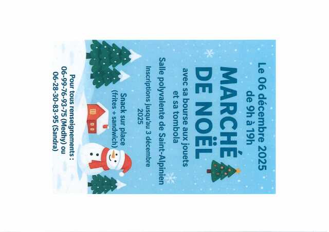 Marché de Noël de Saint-Alpinien