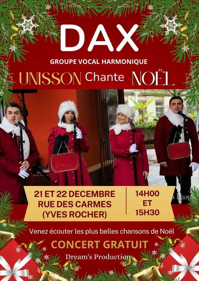 Concert de Noël à 4 voix