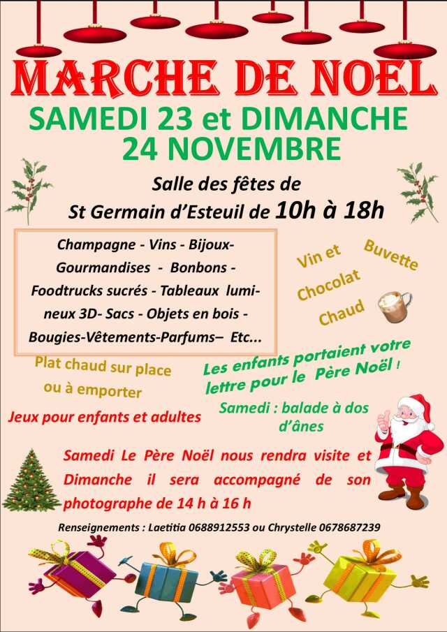 Marché de Noël à Saint-Germain-d'Esteuil