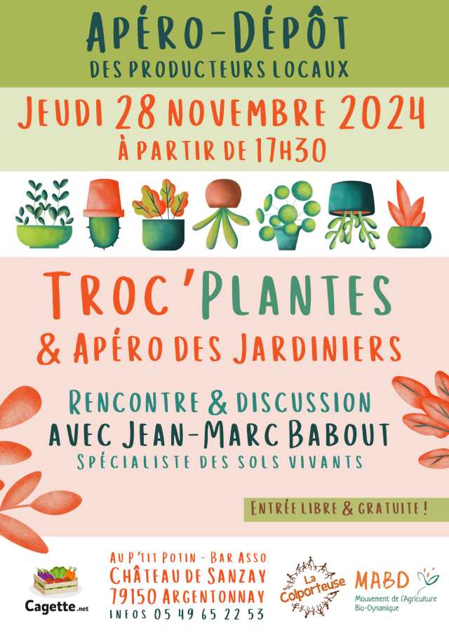 Troc' plantes et apéro des jardiniers