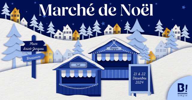 Marché de Noël à Bressuire