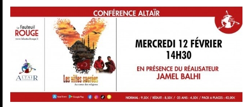 Conférence Altaïr - Villes sacrées