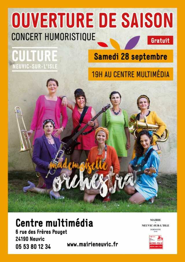 Ouverture de la saison culturelle : concert humoristique