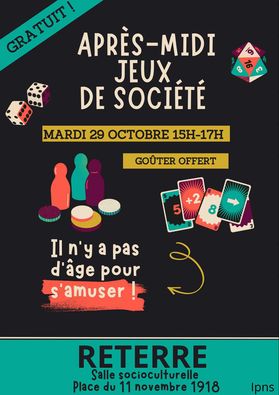 Après-midi Jeux de Société