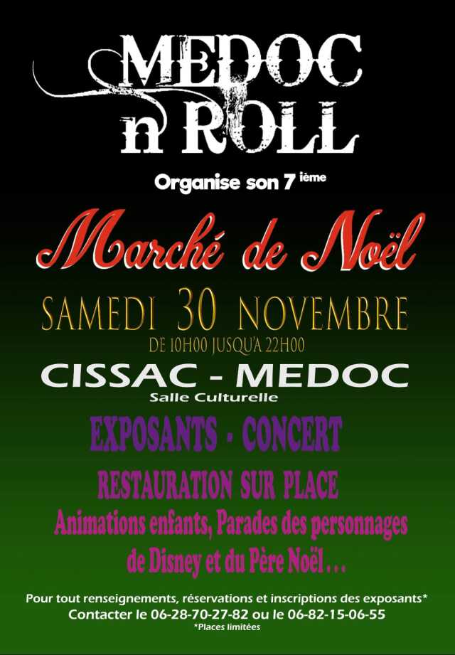 Marché de Noël Medoc'N'Roll