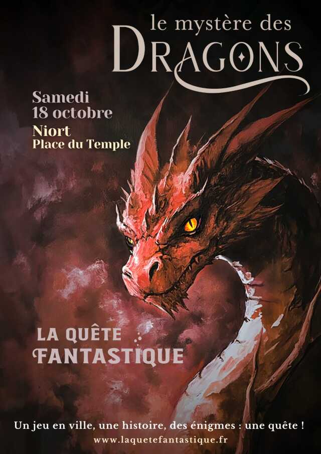 Escape Game, TOME 2 : le mystère des Dragons ! à Niort