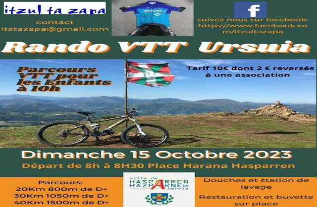 Calendrier rando 2025 vtt 2020