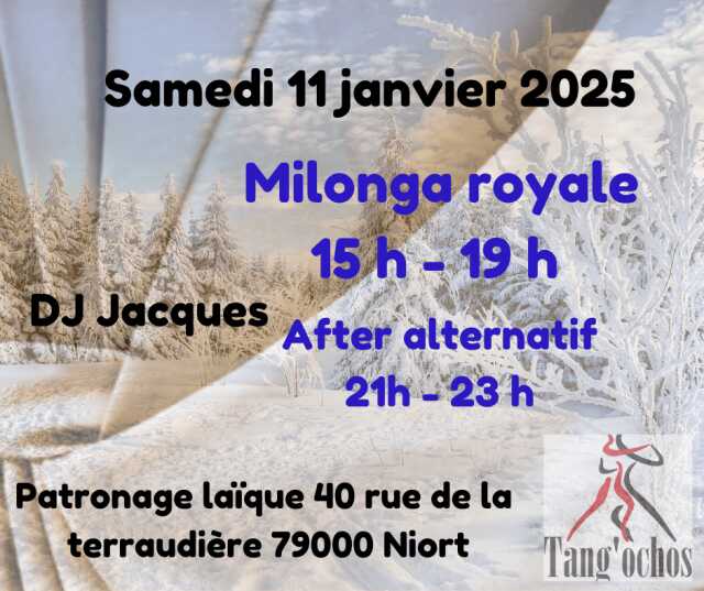 « Milonga Royale » de l'association Tang'ochos à Niort