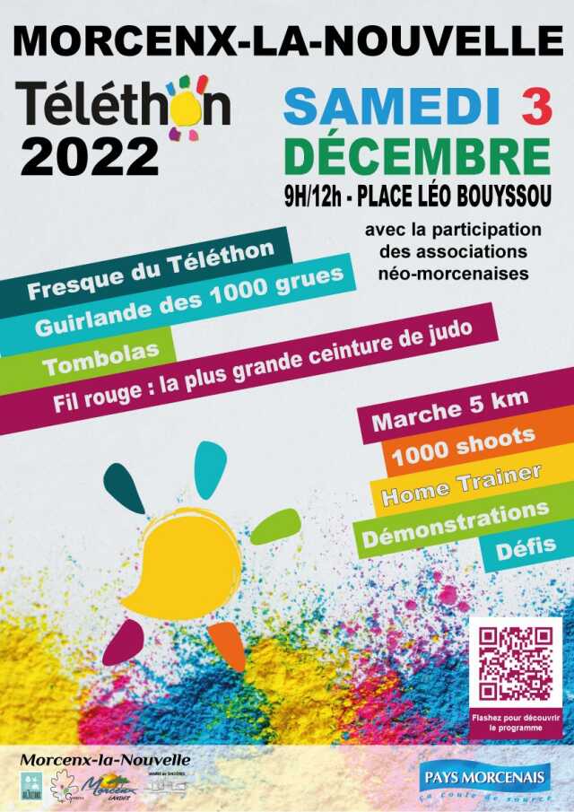 Téléthon 2024 - Morcenx-La-Nouvelle