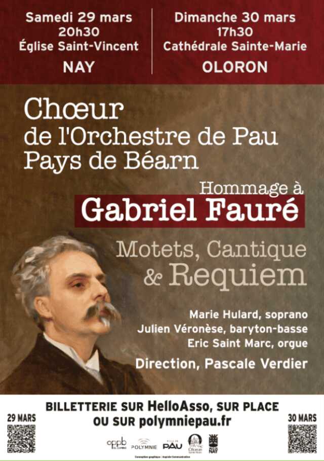 Concert hommage à Gabriel Fauré