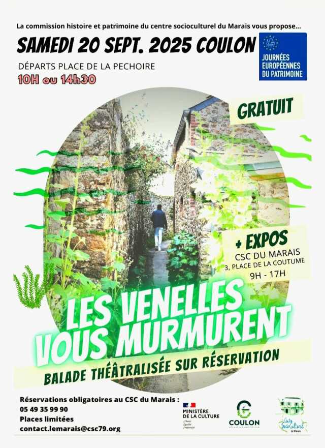 Les venelles qui murmurent - Journées Européennes du Patrimoine 2025