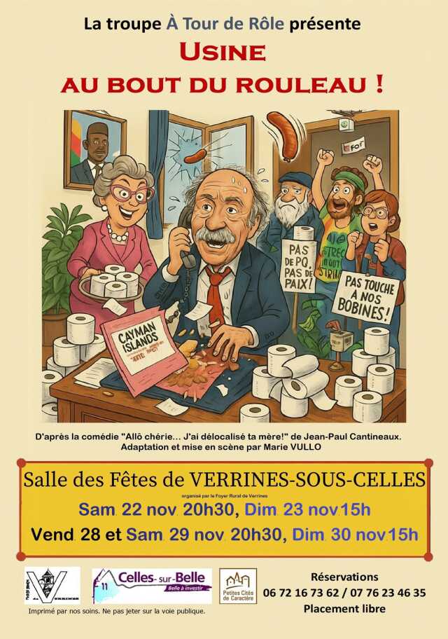 Théâtre - Usine au bout du rouleau