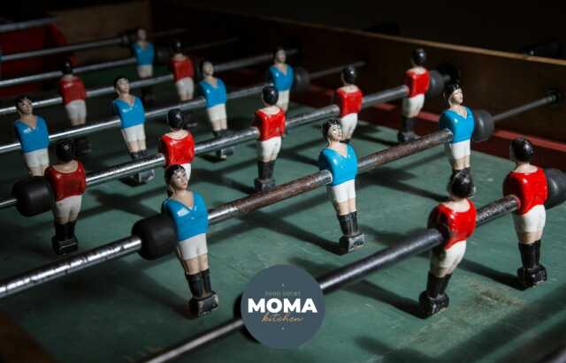 Tournoi de baby foot au Moma Kitchen