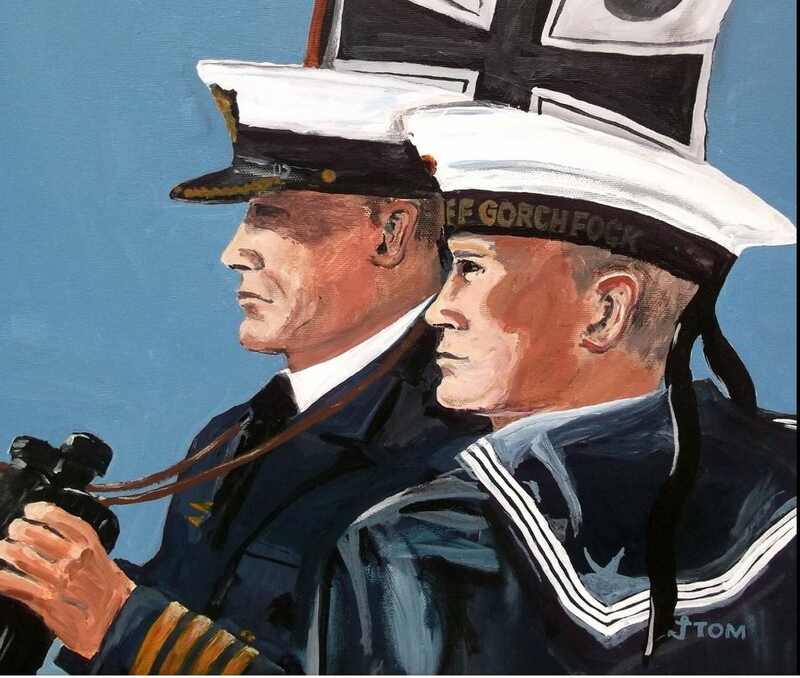 À Bord ! Bateaux et Marins, Peintures de Tom Kempf