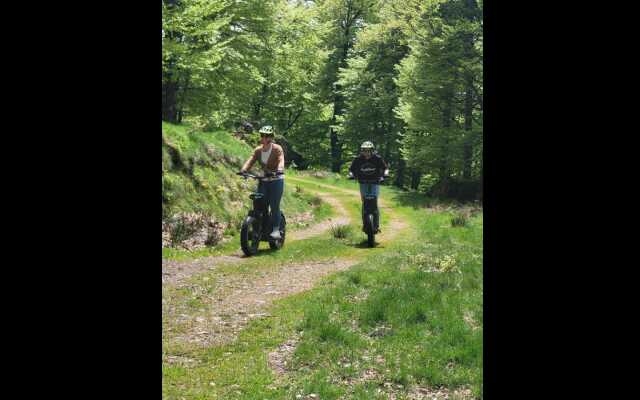 Randonnée en trottinette électrique