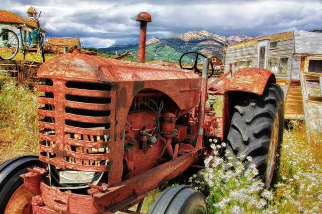 fête des vieux tracteurs et des véhicules anciens