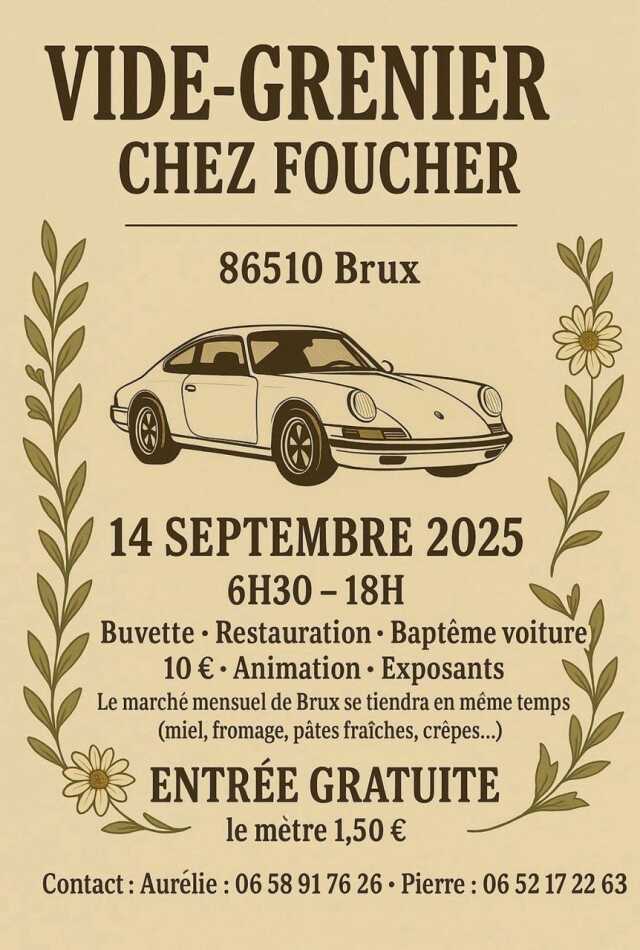 Brocante à Chez Foucher