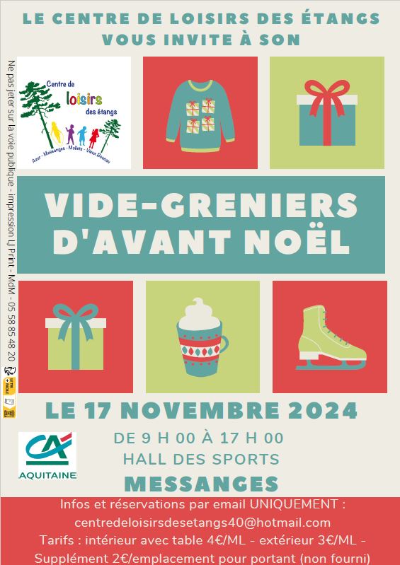 Vide-Greniers d'avant Noël