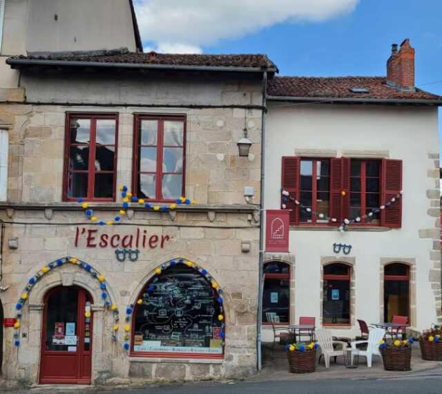 Exposition vente Bragady et hommage à Rose-Marie Sachot  à l'Escalier