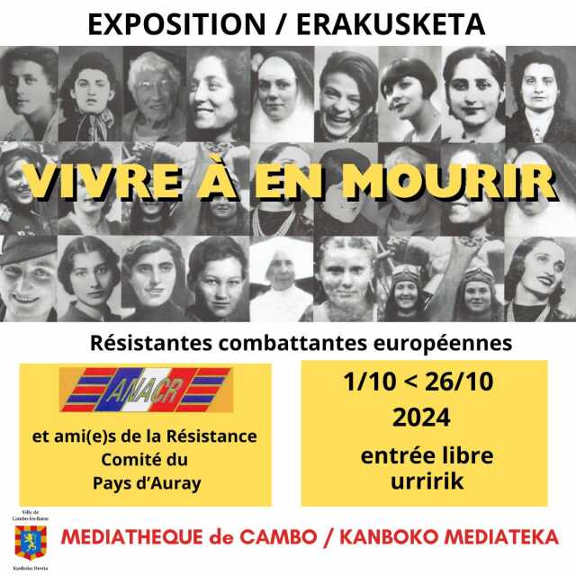 Exposition : Vivre à en mourir