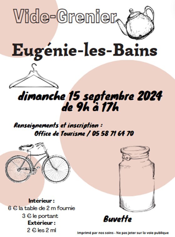 Vide Grenier à Eugénie les Bains