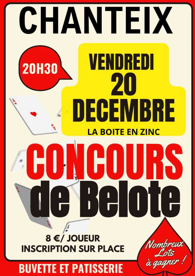 Concours de belote